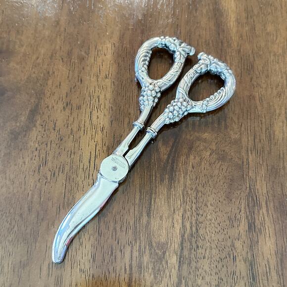 Antique Sterling Silver Grape Shears – Hans Jensen Danish Design by Voss Cut Co. - Picture 7 of 13